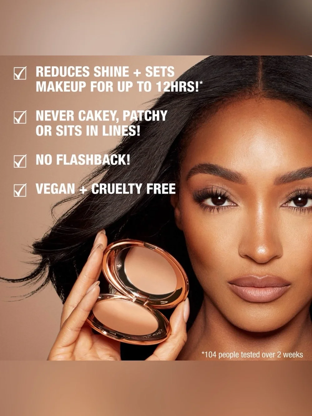 CHARLOTTE TILBURY Airbrush Flawless Finish Refillable Blurring Fair 1 NIB